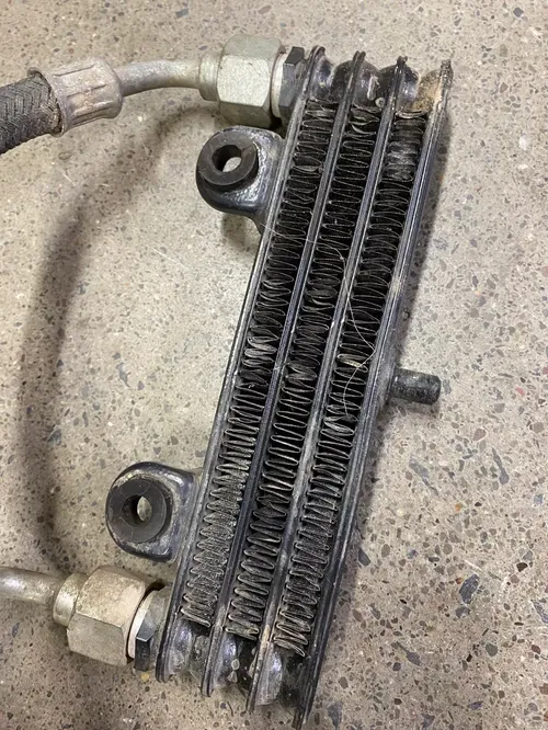 YAMAHA RAPTOR 250 OIL COOLER HOSES LINES WOLVERINE ATV BIG BEAR 4KB-13470-00-00