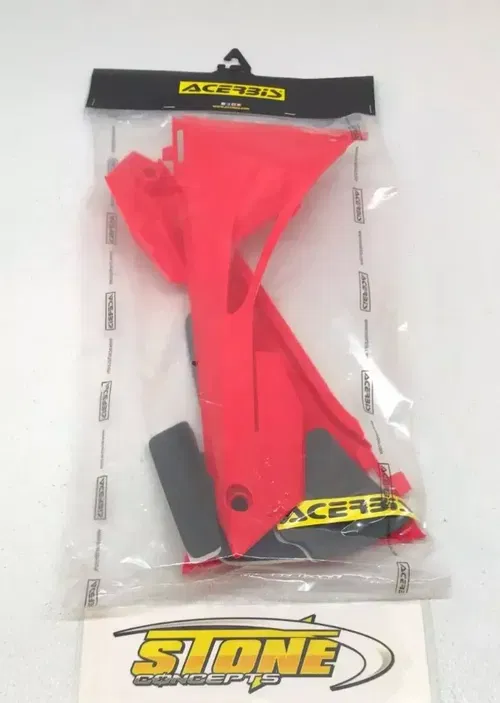 Acerbis Red Side Panel Airbox Covers Honda CRF250R/RX CRF450R/RX 17 18 19 20 21