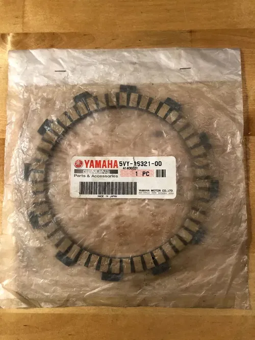 Yamaha OEM Clutch Plate YFZ450R YFZ450X YFZR1 WR450F FZ1 YZ450F 5VY-16321-00-00