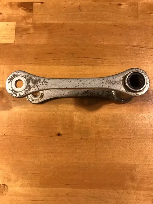 OEM Yamaha 09-24 YFZ450R YFZ450X Rear Shock Linkage Triangle Knuckle W/ Bearings