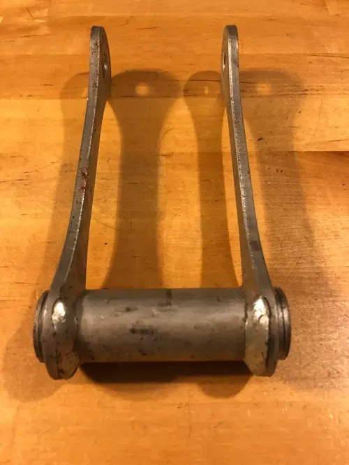 OEM Yamaha 09-24 YFZ450R YFZ450X Rear Shock Linkage Triangle Knuckle W/ Bearings