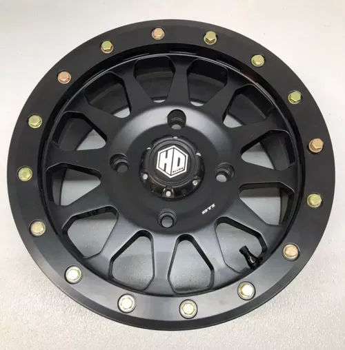 STI Wheel 15HA127 HD A1 Beadlock Wheels 15x7 4/137 5+2 Offset Can-Am Maverick X3