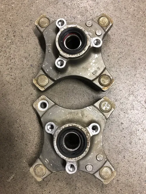 TRX HONDA TRX450R RIGHT LEFT 450R FRONT WHEEL HUBS HUB SET 06-14 TRX450ER 450ER