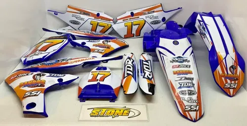 OEM Yamaha YZ250F 22 2022 Front Rear Side Fender Set Plastic YZ450F YZ 250F 450F
