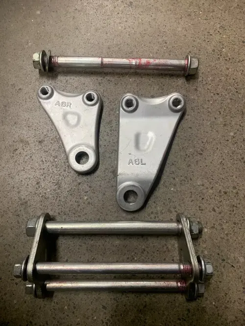 HONDA CRF250R CRF 250R MOTOR MOUNTS ENGINE MOUNT SET BOLTS 20 21 2020 2021 250 R