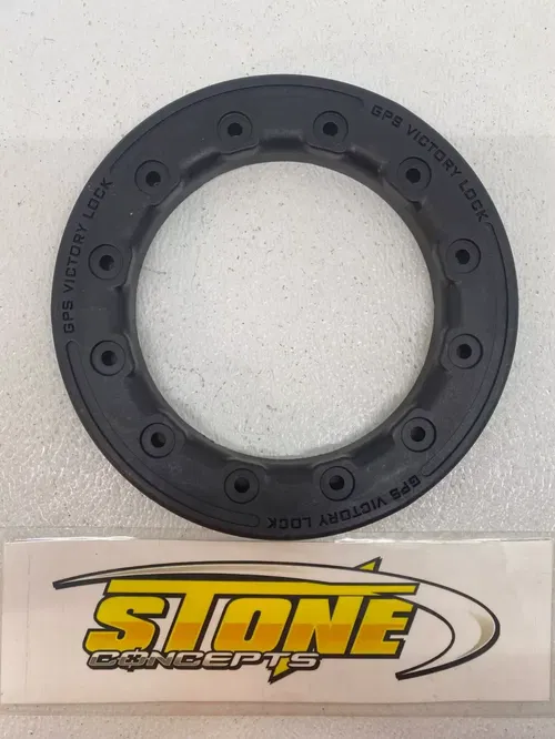 8" BLACK GPS GOLDSPEED CARBON COMPOSITE REAR WHEEL BEADLOCK RING ALBA DWT