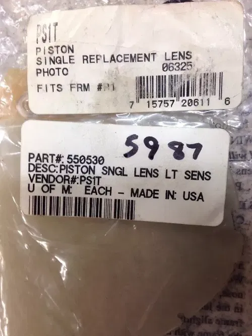 SMITH PISTON LEXAN SINGLE GOGGLE LENS PHOTO PS1T TRX450R YFZ450R LTR450 400EX