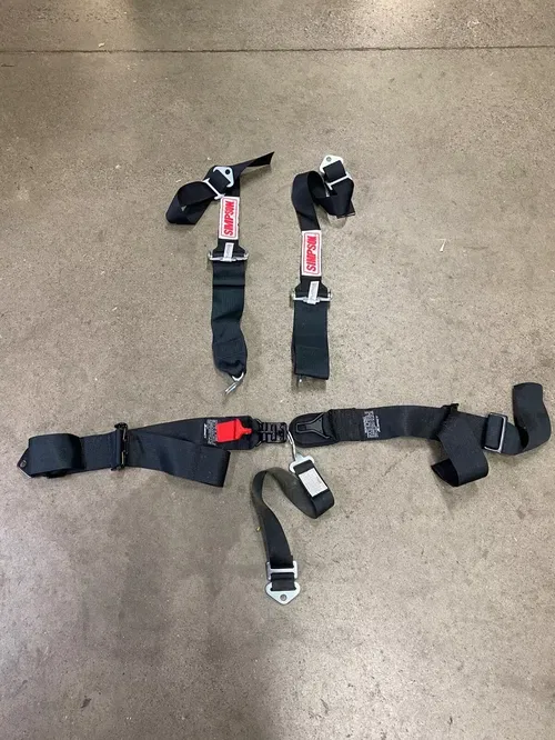 Simpson 51203 Latch n Link Safety Belt w/Steel Adjusters LH  HARNESS 5PT