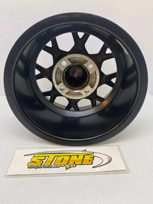 ITP Hurricane Matte Black ATV Wheel Front/Rear 12x7 4/110 (5+2) [12RB110]
