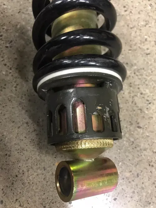 "USED" 98-05 YAMAHA V-STAR 650 XVS650 CUSTOM REAR SHOCK 5BN-22210-50-00 SWINGARM