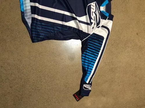 MSR M16 NXT NAVY BLUE CYAN JERSEY RACING ADULT MENS SIZES SMALL MEDIUM X LARGE