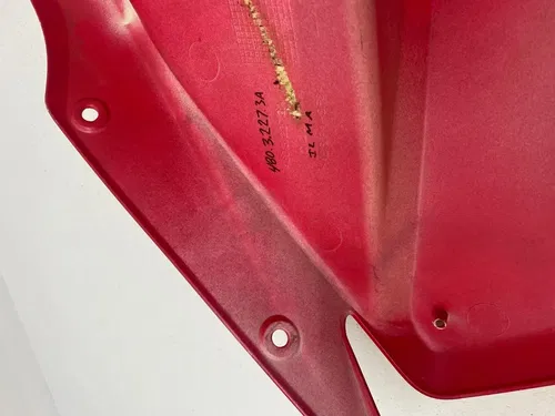 Ducati 848 1098 1198 EVO RED LEFT Mid Fairing Cowling 48032273A