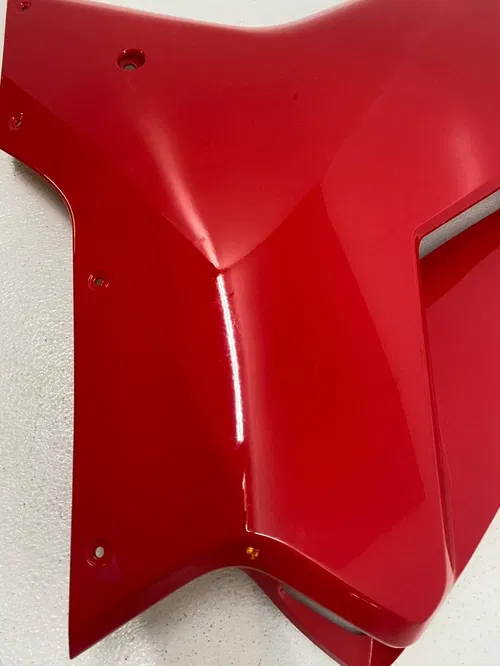 Ducati 848 1098 1198 EVO RED LEFT Mid Fairing Cowling 48032273A