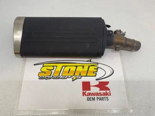 2024 2025 KAWASAKI NINJA ZX6R ZX636 EXHAUST PIPE MUFFLER SLIP ON CAN SILENCER