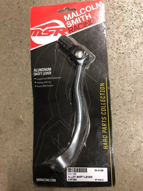 MSR ALUMINUM  FOLDING TIP GEAR SHIFT LEVER SHIFTER KAWASAKI KXF250 KX250F