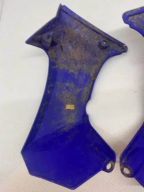 YAMAHA YFZ450R YFZ 450R 450 R BLUE RADIATOR SHROUD SET SHROUDS 2014-2024 1TD D