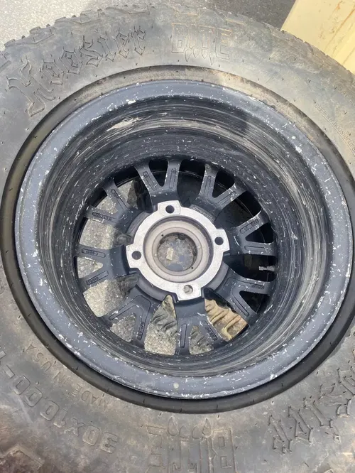 A - CAN AM X3 MAVERICK 1000 15" SYSTEM 3 BEADLOCK WHEELS 4/137 30" HOOSIER TIRES