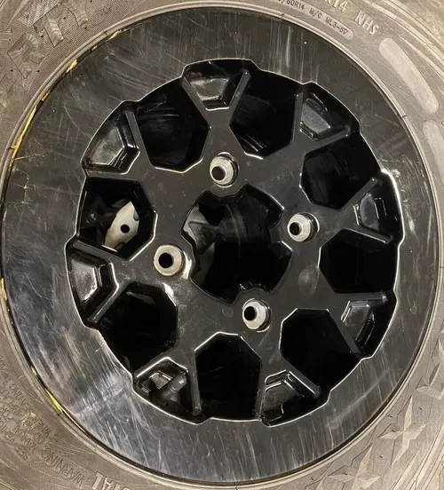NEW TAKE OFF CAN AM DEFENDER FRONT OR REAR WHEEL RIM 4X137 14X7 X3 MAVERICK