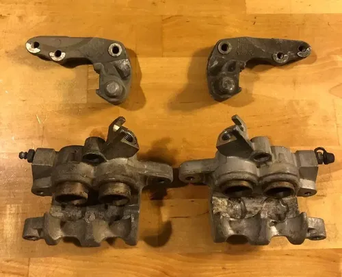 04-14 HONDA TRX450R TRX450ER FRONT BRAKE CALIPERS RIGHT LEFT OEM TRX 450R 450ER