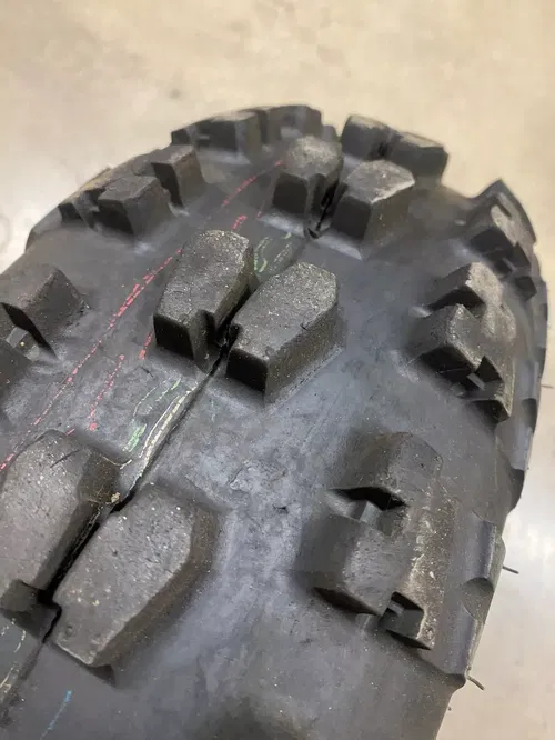 KENDA KUTTER II FRONT TIRE 21X7X10 TRX YFZ LTR RAPTOR BLASTER SINGLE