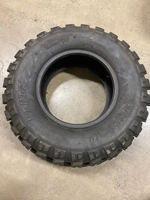 KENDA KUTTER II FRONT TIRE 21X7X10 TRX YFZ LTR RAPTOR BLASTER SINGLE