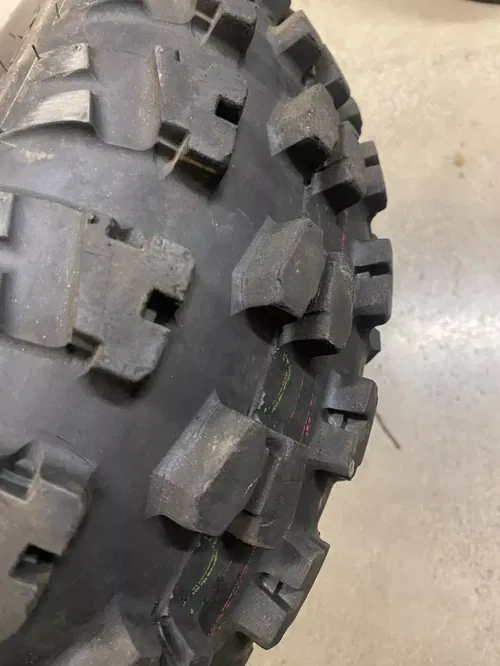 KENDA KUTTER II FRONT TIRE 21X7X10 TRX YFZ LTR RAPTOR BLASTER SINGLE