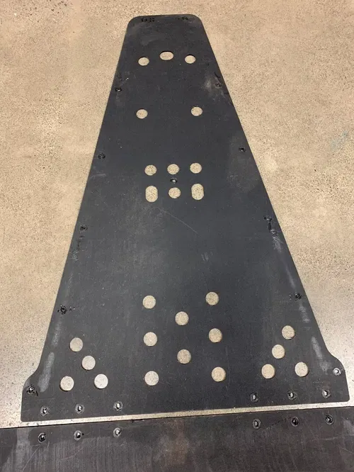 CAN AM MAVERICK X3 17 18 19 PLASTIC SKID PLATES PLATE SET 2017 2018 2019