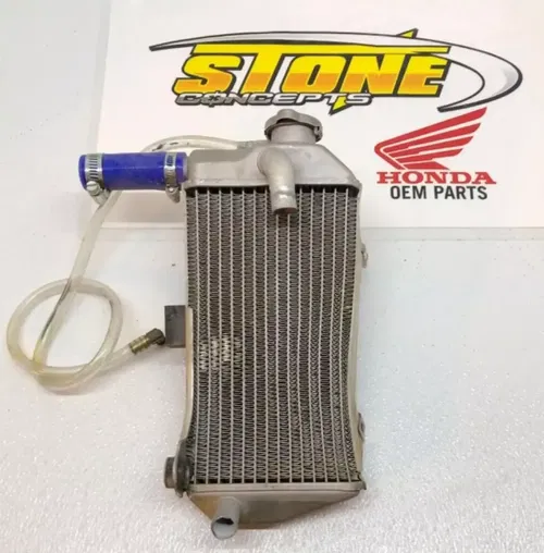 21 22 23 24 HONDA CRF450R CRF 450R RADIATOR RIGHT FILL SIDE 450RX 19100-MKE-AF0