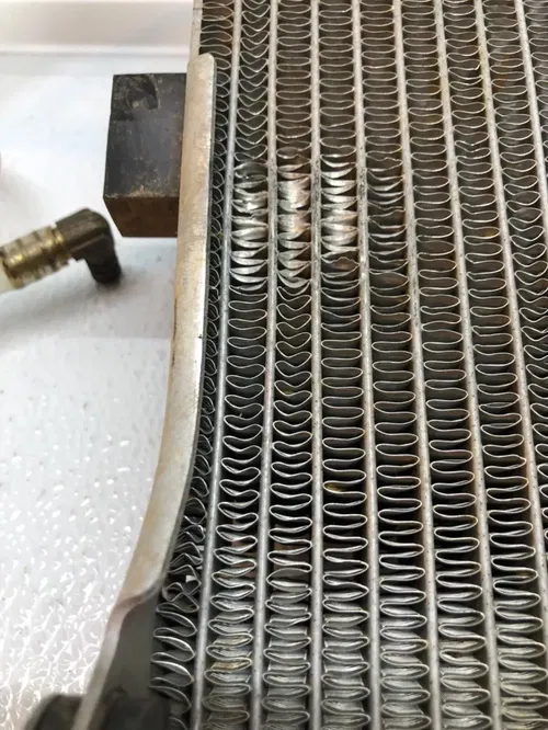 21 22 23 24 HONDA CRF450R CRF 450R RADIATOR RIGHT FILL SIDE 450RX 19100-MKE-AF0