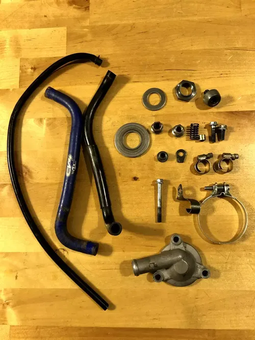 OEM 2004 2005 HONDA TRX450R TRX 450R MISC LOT BOLTS WASHERS NUTS TUBES COVER
