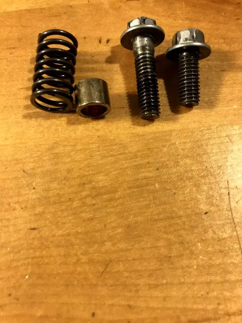 OEM 2004 2005 HONDA TRX450R TRX 450R MISC LOT BOLTS WASHERS NUTS TUBES COVER