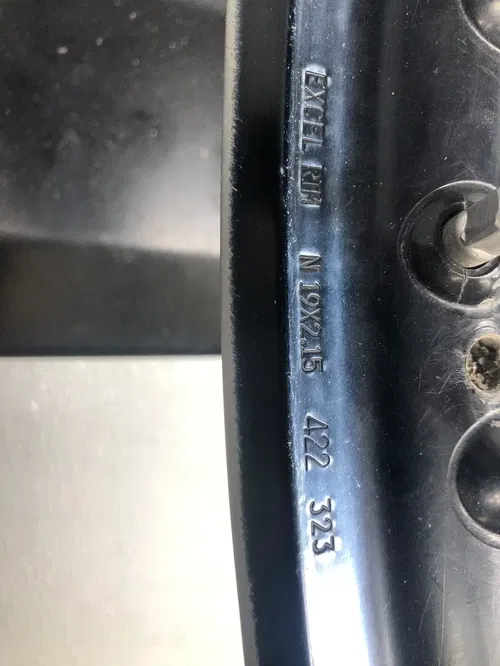 HAAN DUBYA TAKASAGO EXCEL 2022 HONDA CRF250R CRF450R REAR WHEEL RIM 19x2.15 K