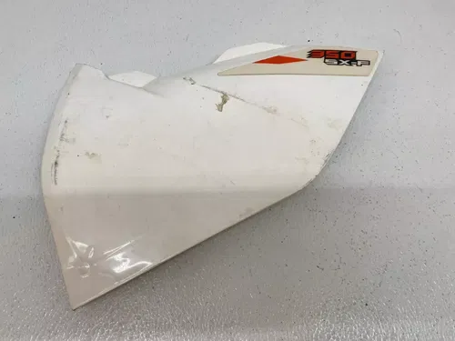 KTM OEM WHITE FRONT REAR NUMBER PLATE PLASTIC 125 150 250 300 350 450 SX SXF XCF