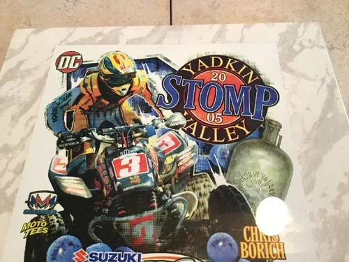 FIRST PLACE ATV GNCC RACING PLAQUE AWARD BORICH IMS ROLL DESIGN TRX250R TRX 250R
