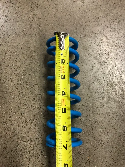 SHOCK MAIN SPRING FRONT 7" 150 LBS 1.88" ID TRX450R YFZ450R LTR450 400EX