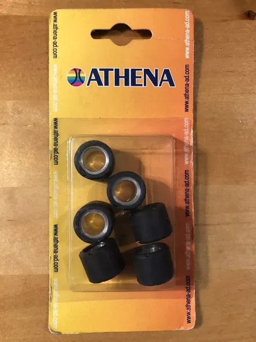 Athena - S41000030P035 - Scooter Roller Kit, 19mm D x 15 .5mm L - 5.2 Grams