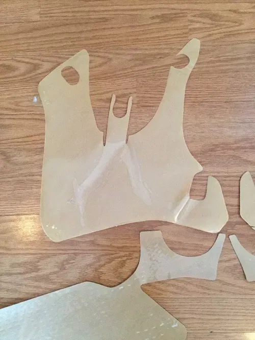 N-STYLE PRE-CUT DECALS CLEAR PROTECTOR BACKGROUND YAMAHA YZF250 YZF450 03/04 YZF