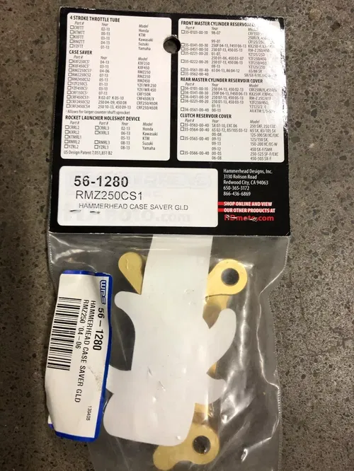 HAMMERHEAD BILLET CASE SAVER CHAIN GUARD GUIDE SUZUKI 2004 2005 2006 RMZ250