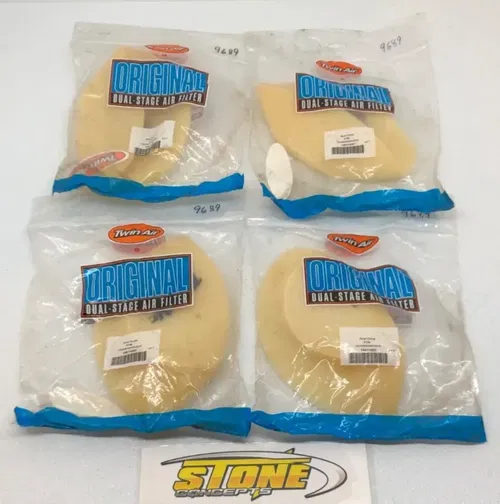 4 Twin Air Filter Dust Cover Husaberg 11-12 TE250 TE300 KTM 2010 2011 SX-F EXC-F