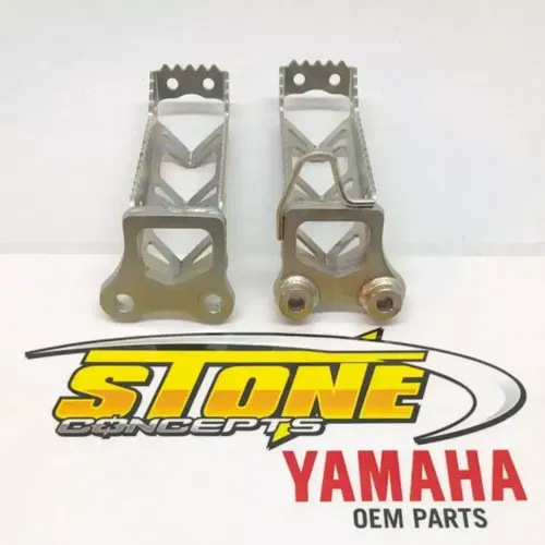 New Yamaha YFZ450R YFZ450X Foot Pegs 2009-2025 OEM 09-25 YFZ 450R Left & Right
