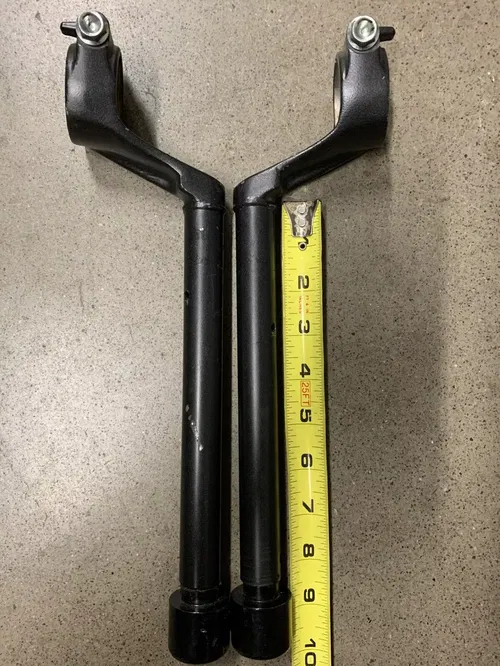 CLIP ON HANDLEBARS HANDLE BARS LEFT RIGHT HONDA SUZUKI KAWASAKI YAMAHA