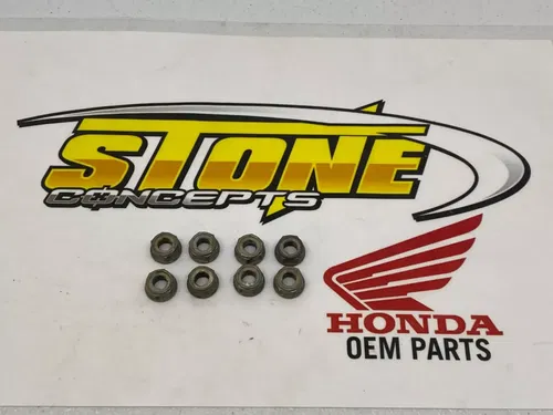 HONDA ATV TRX450ER TRX450R 450ER 450R TRX250R 250R WHEEL HUB LUG NUTS (8) FLAT B