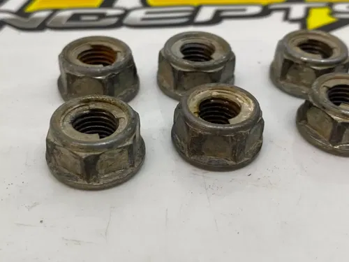 HONDA ATV TRX450ER TRX450R 450ER 450R TRX250R 250R WHEEL HUB LUG NUTS (8) FLAT B