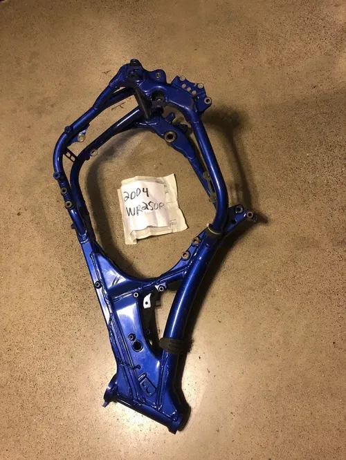 OEM YAMAHA 2004 04 WR250F WR 250F LEGIT MAIN FRAME CHASSIS