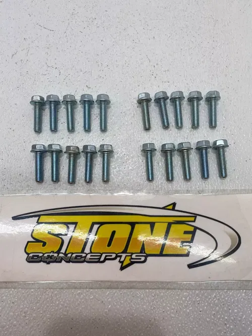 QTY (20) - 5/16-18 x 1.25" Beadlock Bolts STI HD9 Raceline Mamba System 3 SB