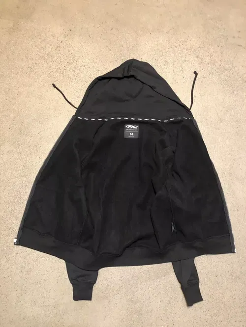 Factory Effex Rockstar Imperial Zip-Up HOODIE HOODED SWEATSHIRT MEDIUM M BLACK