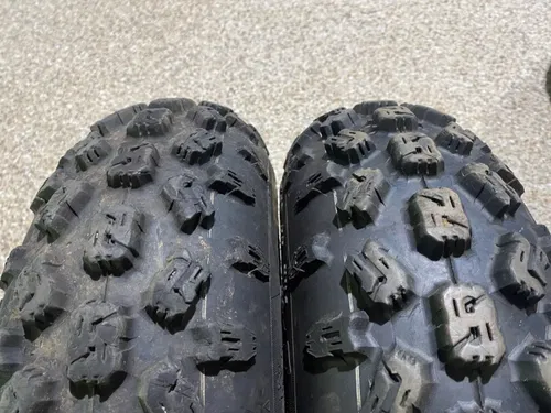 FRONT DWT ROK-OUT WHEELS 10X5 4/1 20x6x10 TIRES HONDA TRX 450R 300ex 250R LTR450