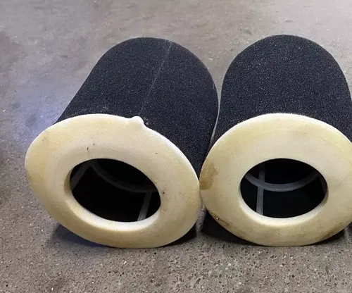 SET OF 2 YAMAHA YFZ450R YFZ450X YFZ450 04-25 AIR FILTERS W/ CAGES CONES
