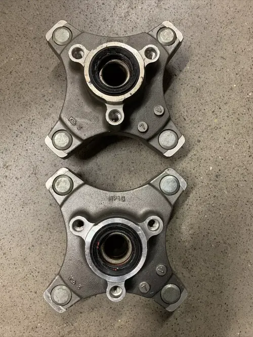 TRX HONDA TRX450R RIGHT LEFT 450R FRONT WHEEL HUBS HUB SET 06+ TRX450ER 450ER