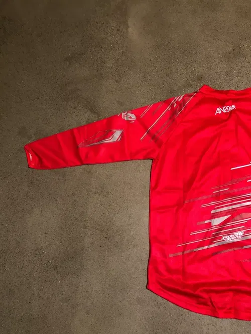 ANSR ANSWER RUSH JERSEY RED WHITE YL YOUTH LARGE